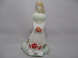 Fenton hand painted bridesmaid doll- Massey Jillian Collection