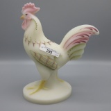 Fenton large hand painted rooster