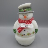 Fenton HP 2 pc snowman as shown