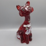 Fenton Alley Cat- HP Ruby Red