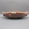 Roseville Pottery console bowl 406-14 Columbine