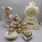 lot of Italian Cappy pottery as shown,