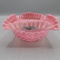 Fenton cranberry opal lattice 8