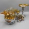 Tray Cambridge Faberware items as shown