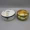 2 porcelain powder boxes