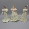 3 Lenox dolls as shown