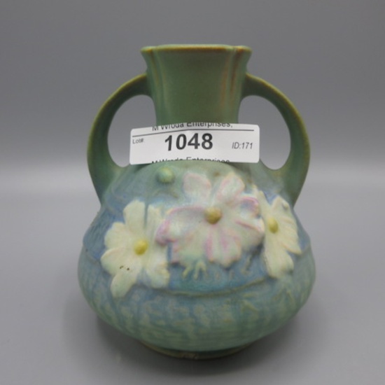 Roseville Pottery 944-4 vase- Cosmos