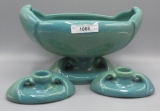 Cowan Pottery 3 pc console set