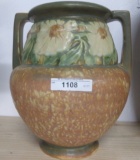 Roseville Dogwood vase, 9