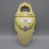 Roseville Pottery wall pocket- Corinthian