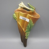 Roseville Pottery wall pocket- Thorn Apple