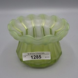 Art Glass finger bowl, soft satin glass