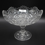 Millersburg crystal Potpourri compote