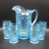 Mosser 7pc Ice Blue God In Home water set