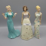 3 Lenox dolls as shown