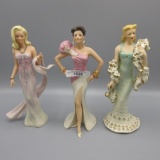 3 Lenox dolls as shown