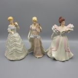 3 Lenox dolls as shown