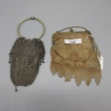 2 Victorian Mesh purses as shown