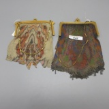 2 Victorian Mesh purses as shown