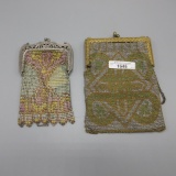 2 Victorian Mesh purses as shown