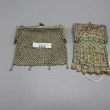 2 Victorian Mesh purses as shown