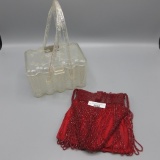 2 Victorian purses as shown