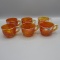 6 Nwood mari G&C punch cups