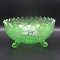 Nwood ice green G&C centerpiece bowl w/ points up