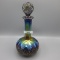 Imperial purple Diamond & Sunburst wine decanter