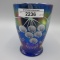 Nwood blue GRound Cherry tumbler