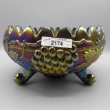 Nwood purple G&C center piece bowl, points in