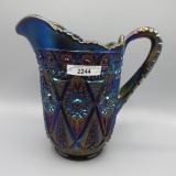 Imp elec purple Diamond Lace water pitcher