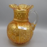 Fenton mari Bouquet water pitcher