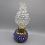 Hobnail oil lamp