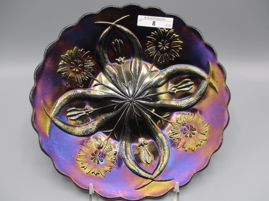 9.5" elec purple Four Flowers Variant plate. Way better than normal