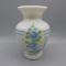 Fenton white milkglass HP vase-6.5