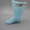 Fenton Blue Hobnail Boot