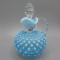 Fenton Blue Opal Cruet 7