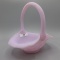 Fenton Lavender Satin Basket 7.5