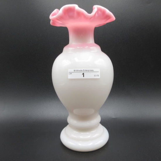 Fenton rosalene 8" vase
