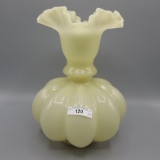 Fenton cameo Melon vase-10