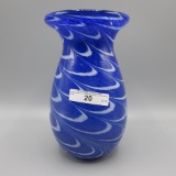 Blue Art Glass 7