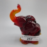 Fenton ruby elephant