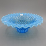 Fenton Blue Opal Hobnail Bowl - 7