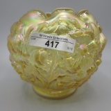 Fenton Gold Carnival Rose Bowl 4.5