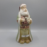 Fenton handpainted Santa Claus