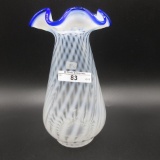 Fenton Blue Ridge vase-7