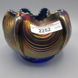 Nwood blue Drapery Rosebowl