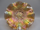 Imp Lavender Pansy Ruffled Bowl