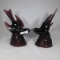 Pair of bird bookends